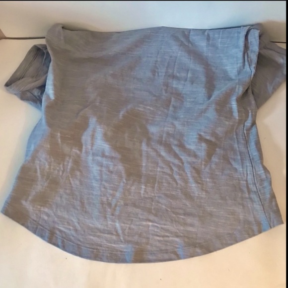 New Under Armour women's Tech V-neck T-shirt top training gear Grey Size Medium - Picture 5 of 7